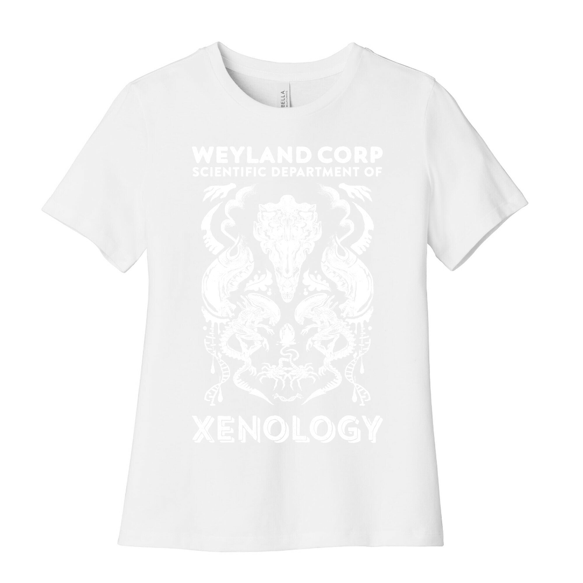 Weyland Corp Scientific Department Of Xenology Women's Cotton Tee